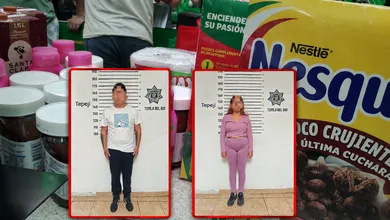 detnidos por intentar robar en Aurrerá de Tepeji del Río