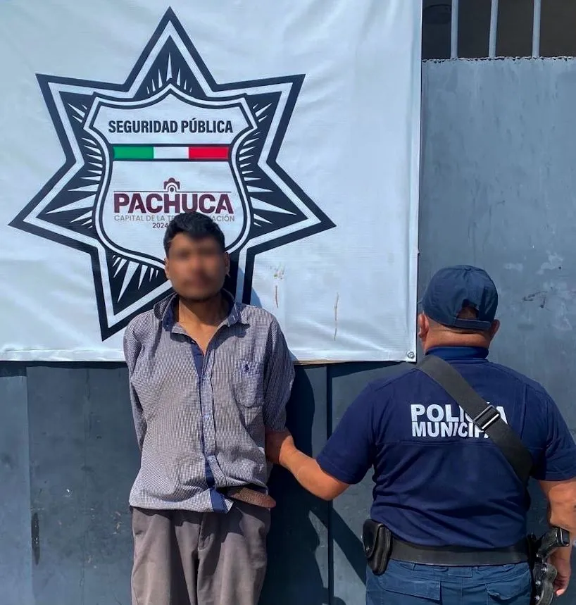 ¡Por deudor alimenticio! Detienen a hombre con orden de aprehensión vigente en Pachuca