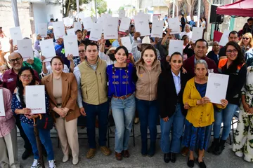 Más de 200 familias ya están más cerca de tener certeza legal sobre sus casas en Hidalgo