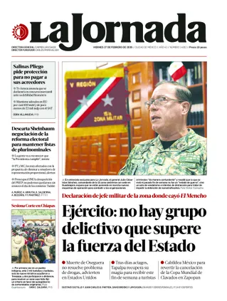 La Jornada | 27 de febrero de 2026