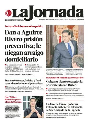 La Jornada | 08 de agosto de 2026