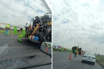 Tráfico en la México-Pachuca desespera a automovilistas