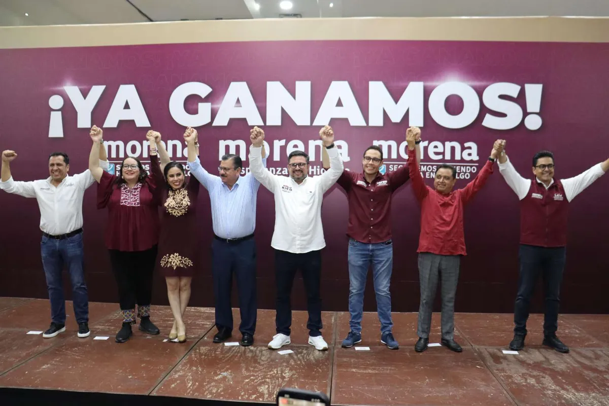 Elecciones 2024: Morena gana más de 50 municipios en Hidalgo