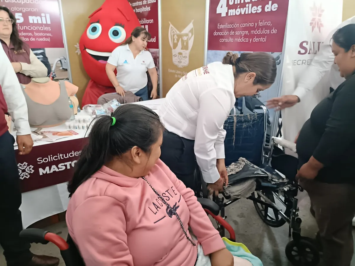 Apoyo directo: así entregan las sillas de ruedas en Hidalgo