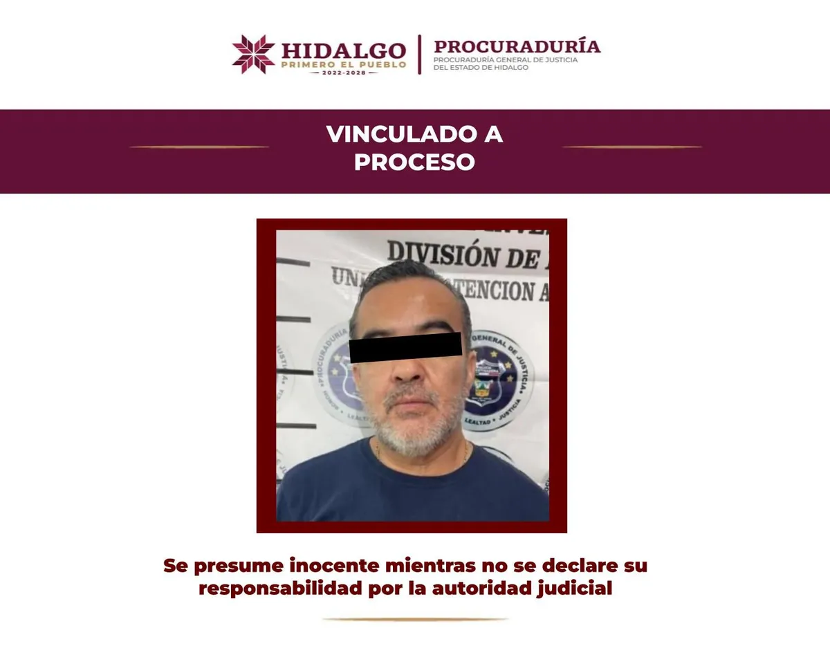Exnotario vinculado a proceso por fraude en Hidalgo.