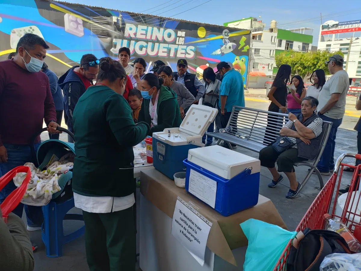 IMSS Hidalgo instala 58 puntos de vacunación contra sarampión previo a Semana Santa