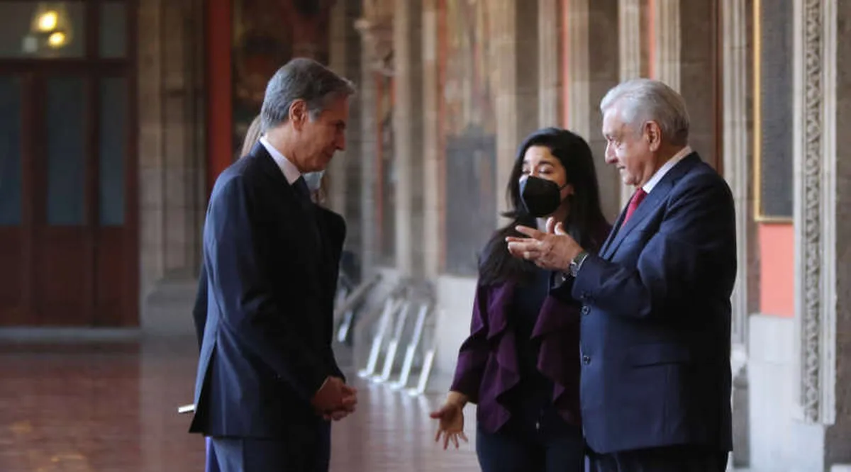 AMLO se reúne con funcionarios de alto nivel de EU