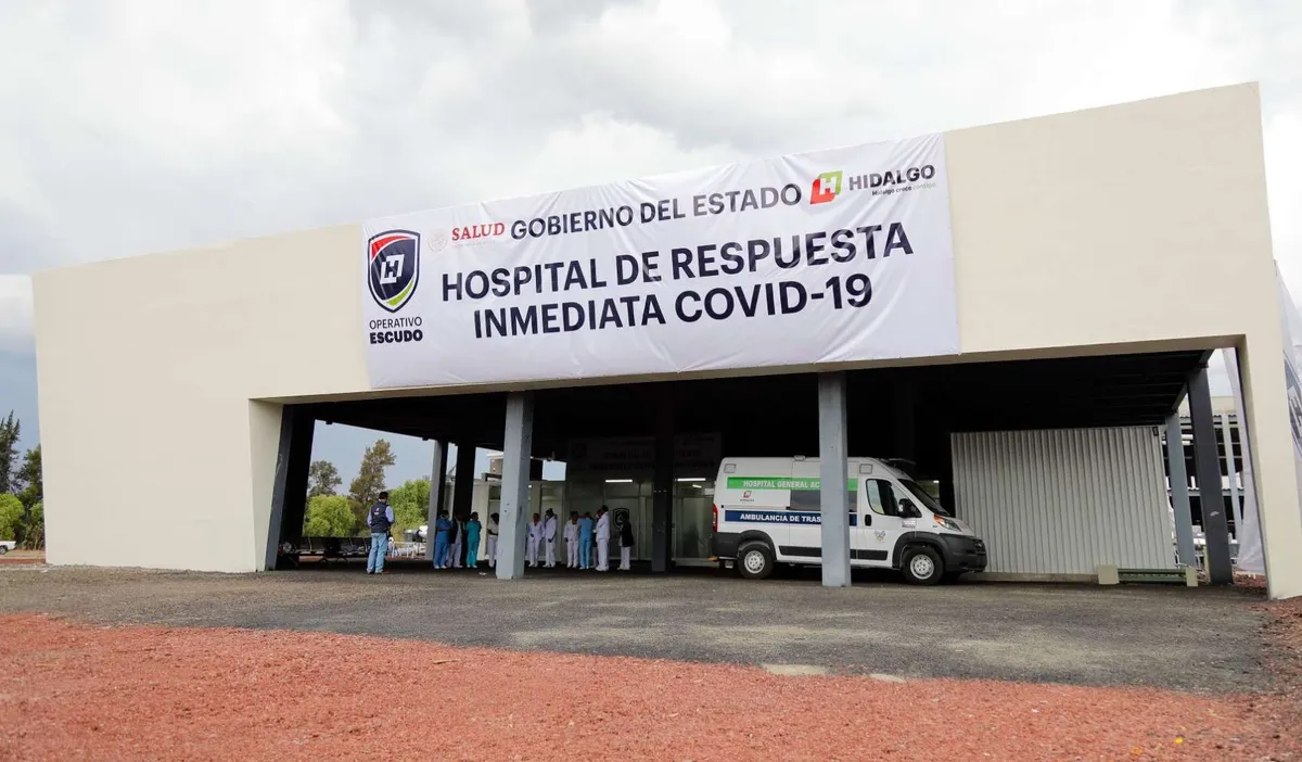 Covid 19: Hidalgo tercer estado con mayor ocupación hospitalaria
