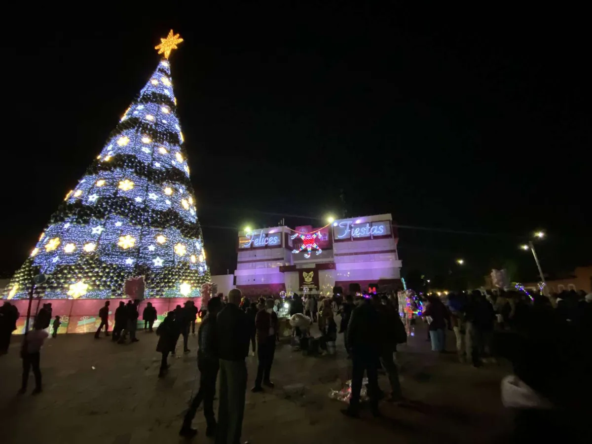 Árbol Navidad Pachuca