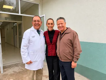 Claudia Sheinbaum inicia en Hidalgo gira nacional para supervisar hospitales