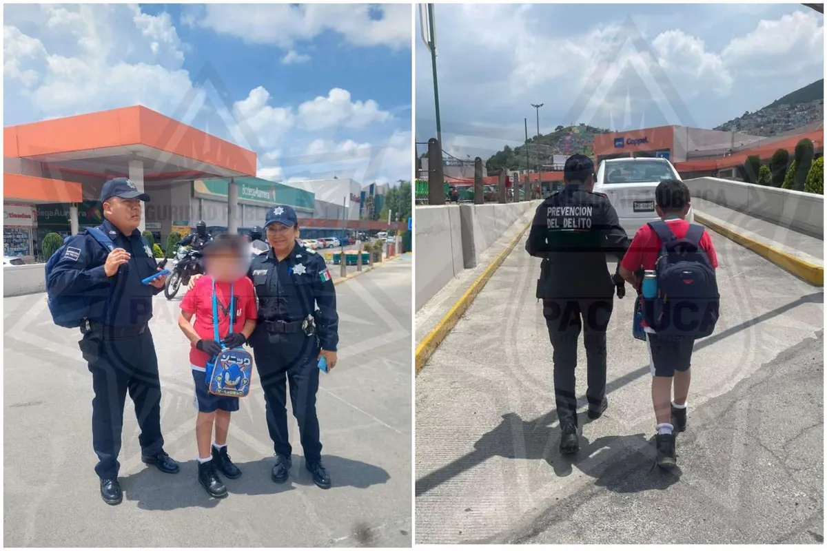 Policía de Pachuca localiza a menor extraviado
