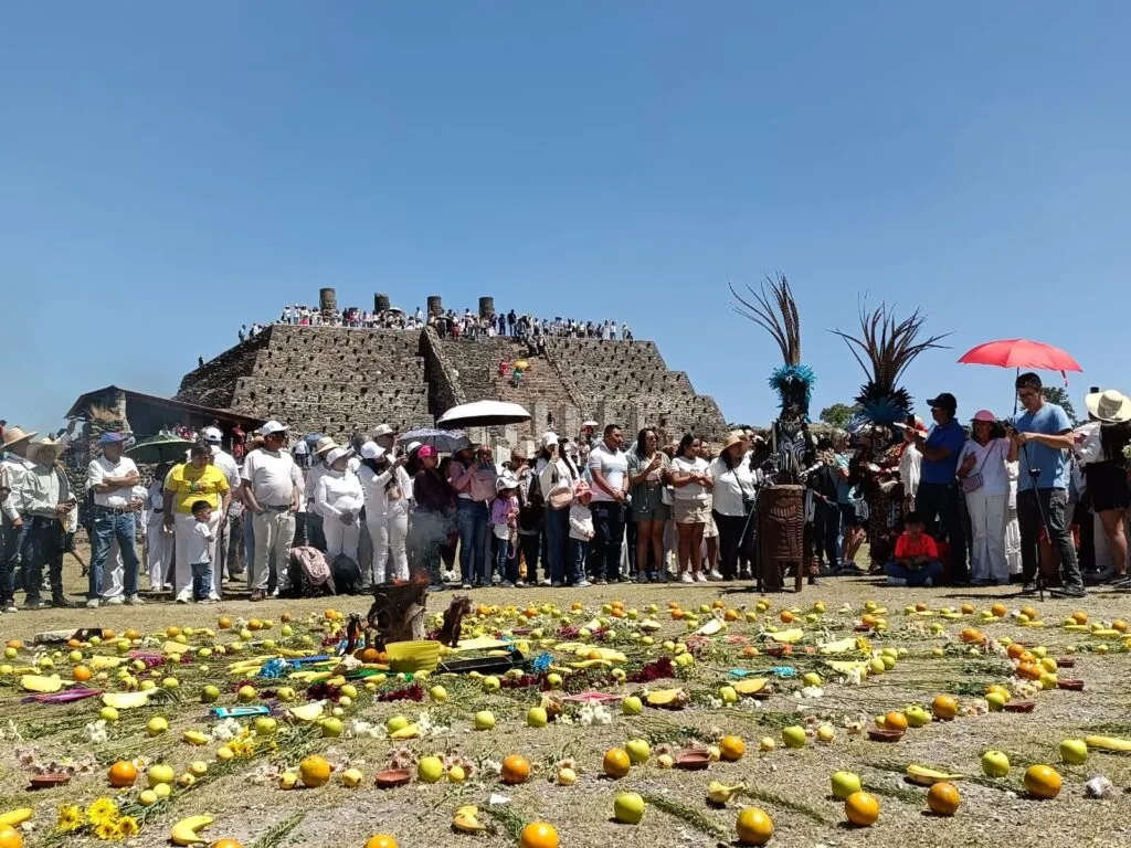 Tula recibe más de 8 mil visitantes por equinoccio de primavera en zona arqueológica