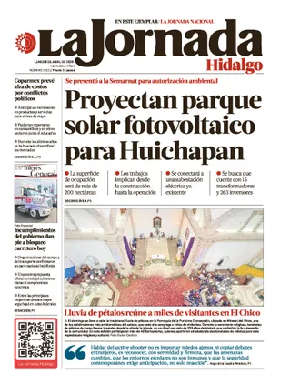La Jornada Hidalgo | 06 de abril de 2026
