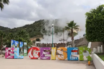 Cerró por seguridad y ya reabrió: así se evaluó el balneario El Géiser tras el movimiento telúrico.