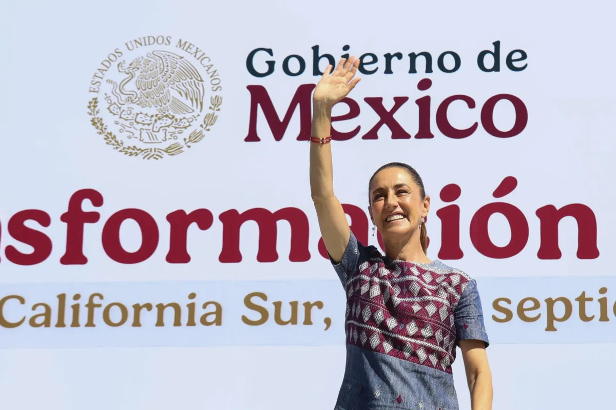 Presidenta Claudia Sheinbaum desde Baja California Sur