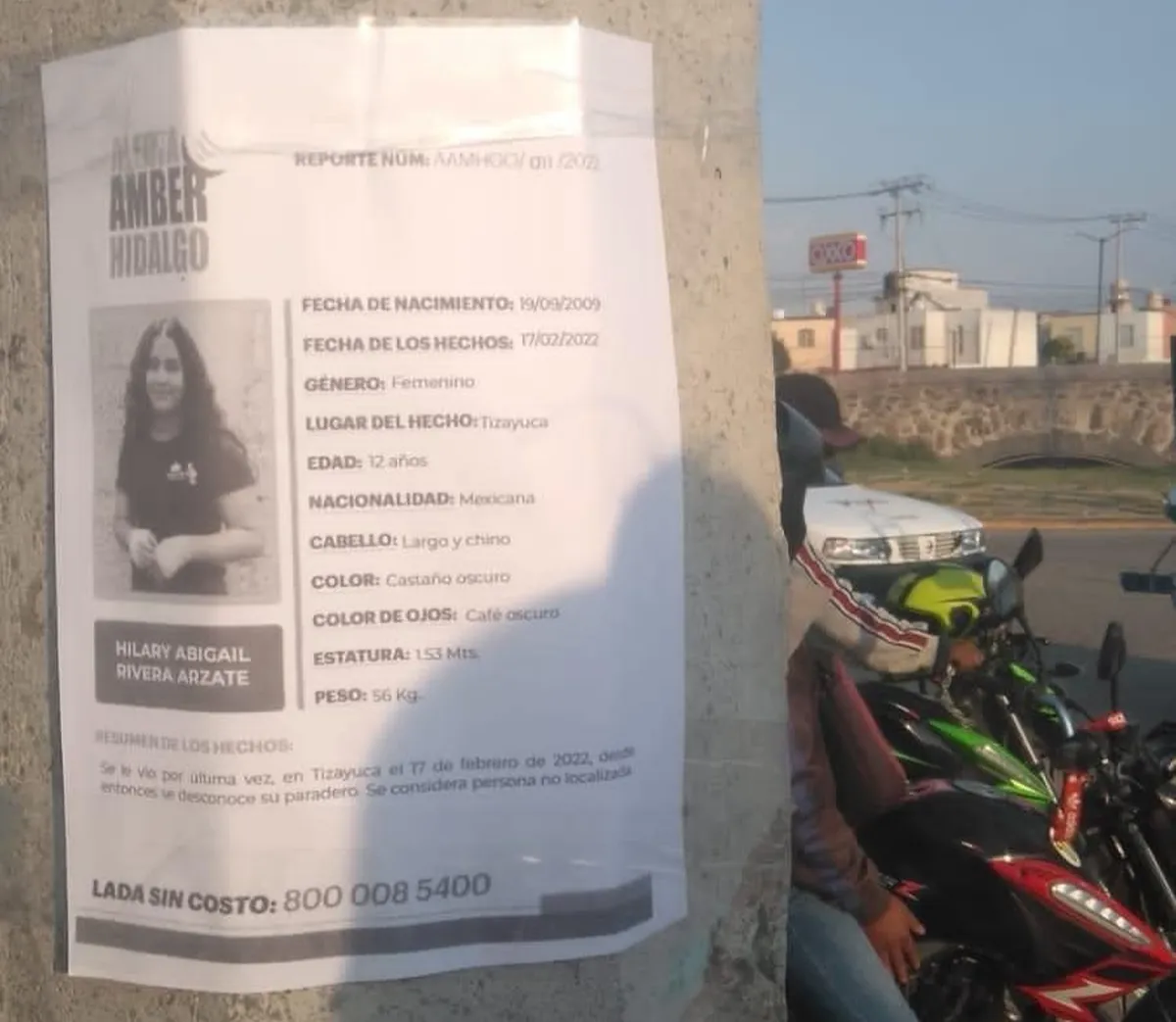Buscan a la menor Hilary Abigail, desaparecida en Tizayuca