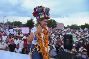 Sayonara Vargas aventaja en Huejutla sobre Morena