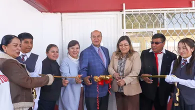 Autoridades inauguran comedor escolar