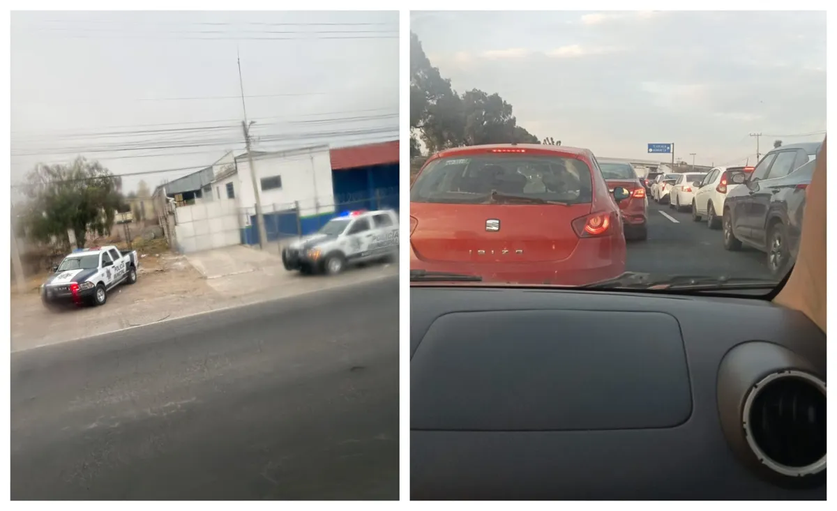 Realizan retenes policiacos en carreteras de Pachuca