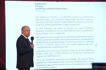 Pide AMLO a China colaborar para mayor control de precursores de fentanilo