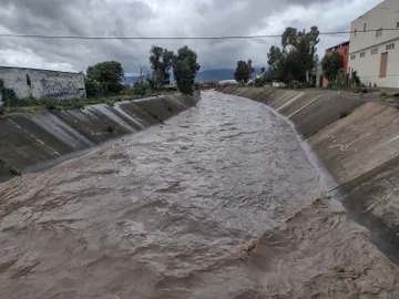Huracán Grace: creciente de ríos en la Otomí-Tepehua y anegaciones deja en Hidalgo