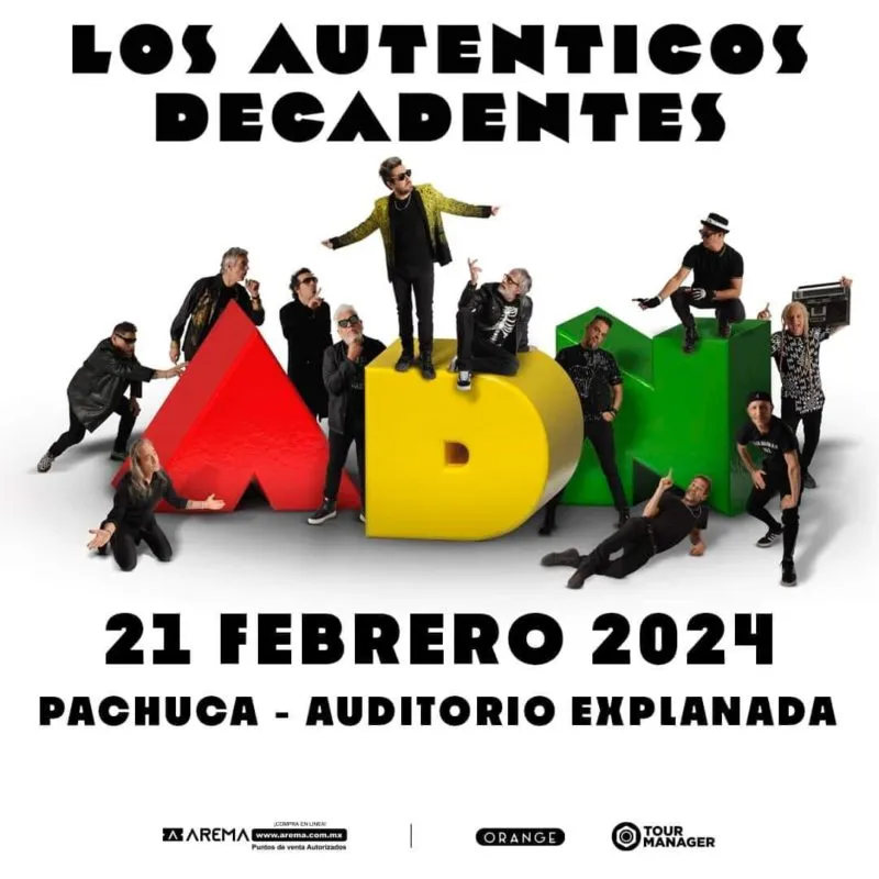 Los Auténticos Decadentes en Pachuca: todo lo que debes saber para disfrutar del concierto