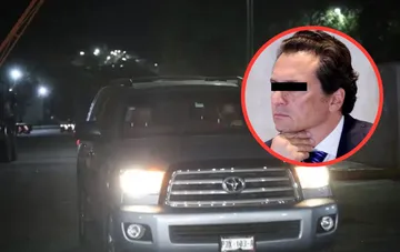Emilio Lozoya sale del Reclusorio Norte
