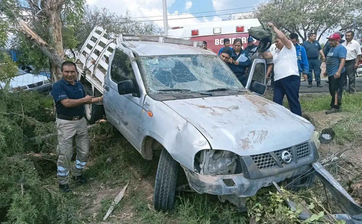 Actopan: Accidente vial deja tres lesionados