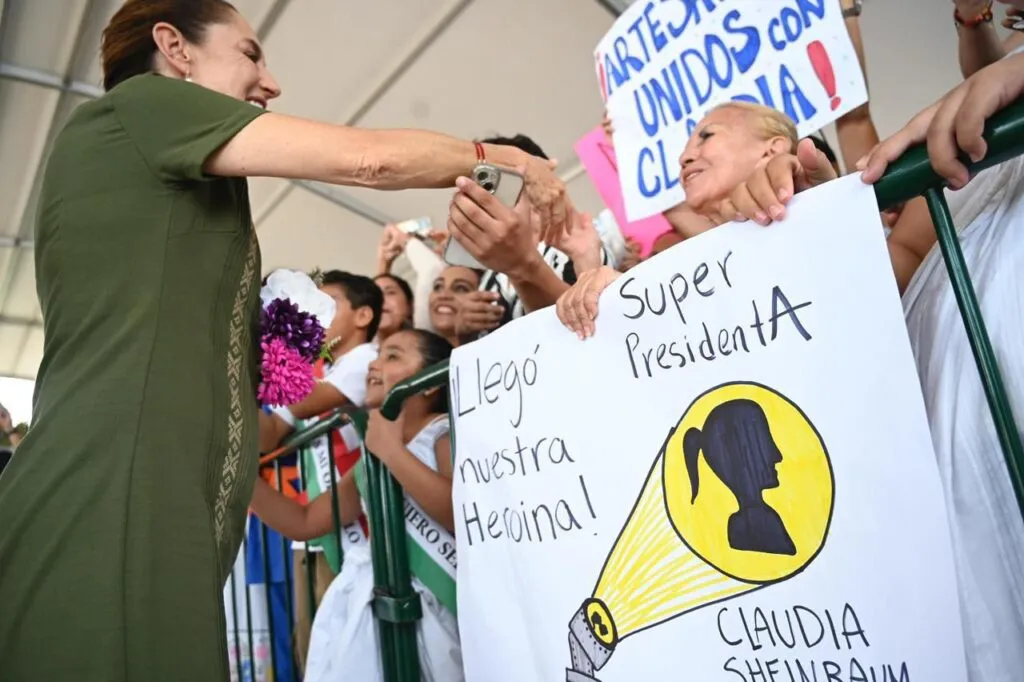 Sheinbaum en Quintana Roo: avances en programas sociales, salud y educación