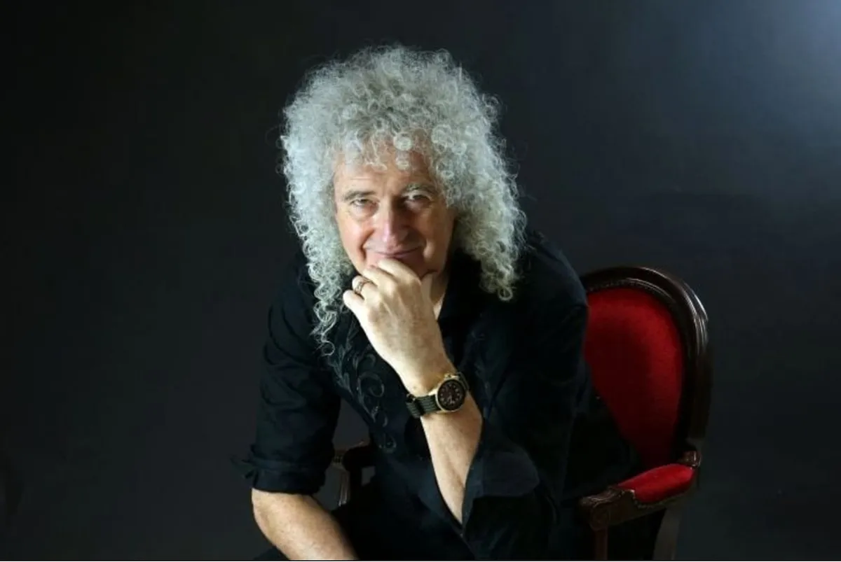 Brian May guitarrista de Queen