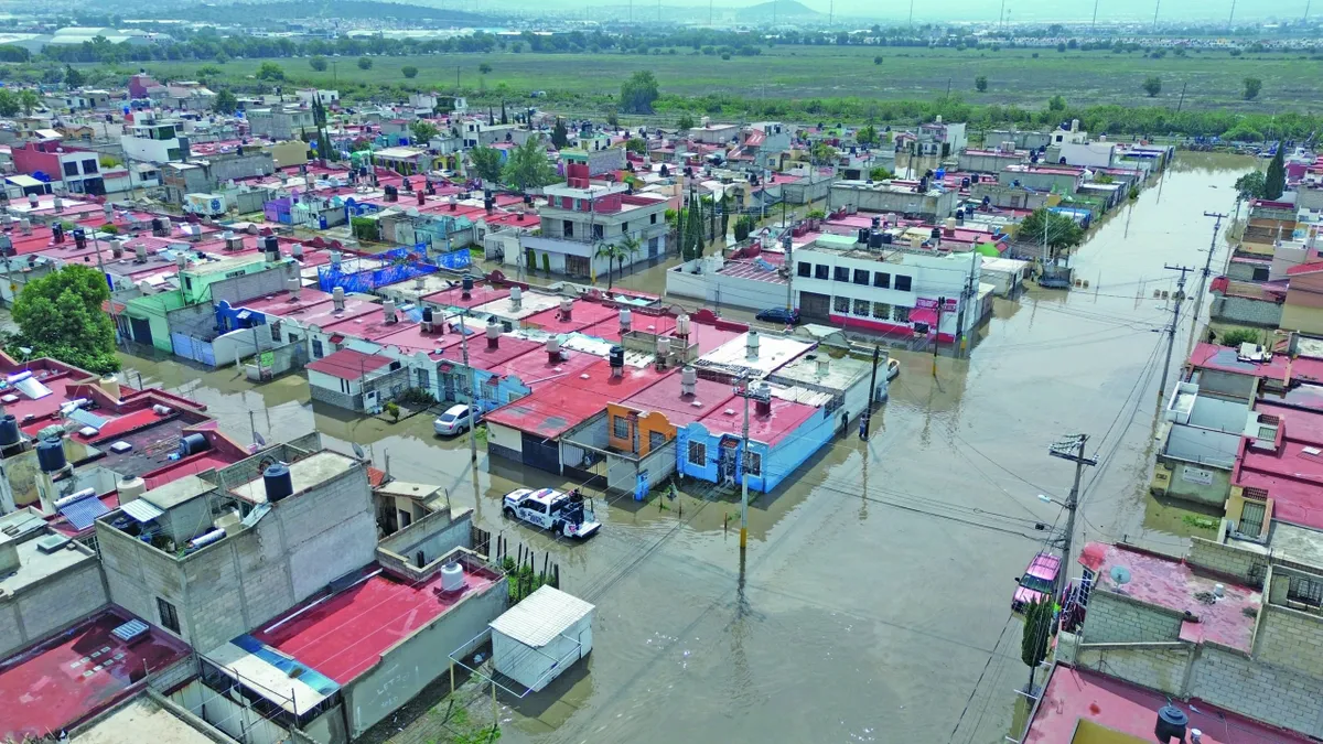 Anuncian gran plan contra inundaciones para Hidalgo, Edomex y CDMX