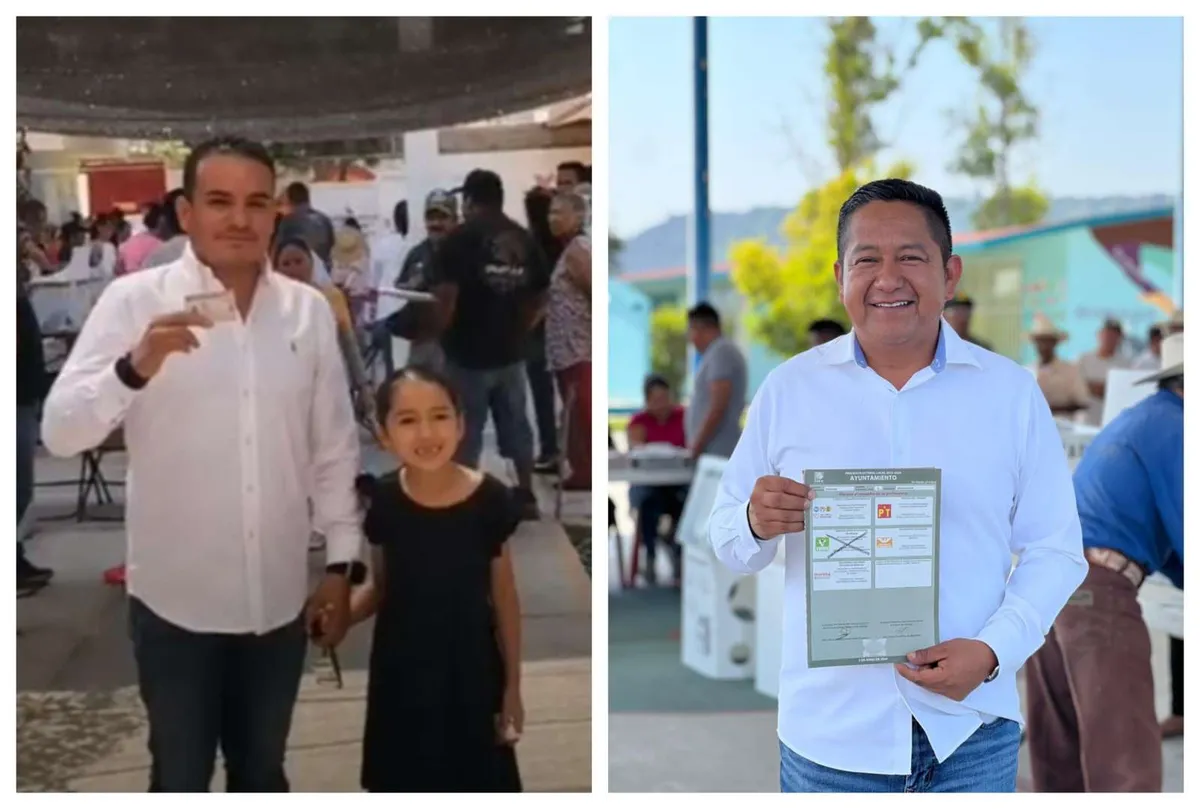 Elecciones Hidalgo: sin contratiempos candidatos a la alcaldía de Ixmiquilpan emiten voto