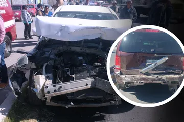 Accidente en carretera de Francisco I. Madero deja cuatro heridos