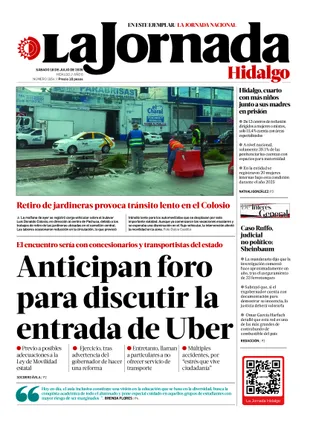 La Jornada Hidalgo | 18 de julio de 2026