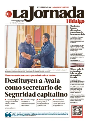 La Jornada Hidalgo | 03 de abril de 2026