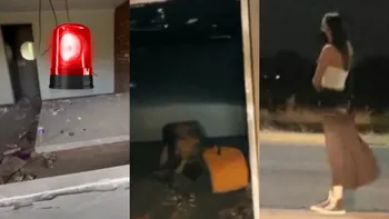 Elementos de la Fiscalía de Nuevo León realizaron diligencias tras el hallazgo de un cadáver en el Motel Nueva Castilla.