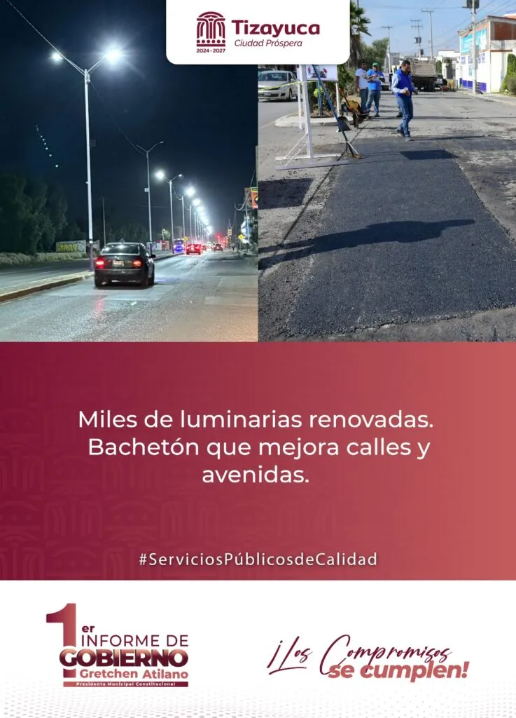 Tizayuca rehabilita pozo para mejorar distribución de agua