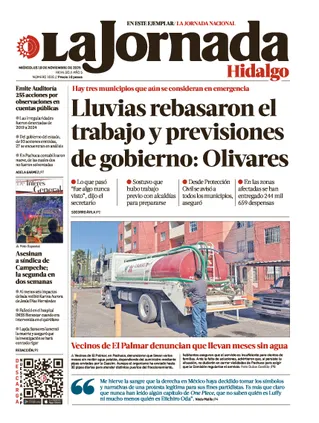 La Jornada Hidalgo | 19 de noviembre de 2025