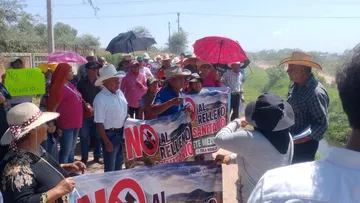 Ochoa y Viggiano respaldan rechazo a relleno sanitario de Tula en Siete Mezquites