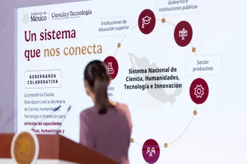 Proyectos científicos y tecnológicos impulsados por el Gobierno federal.