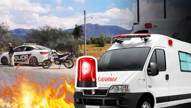 En el lugar, los paramédicos atendieron a tres personas identificadas con las iniciales L. E. G., J. S. V. y M. R. A.