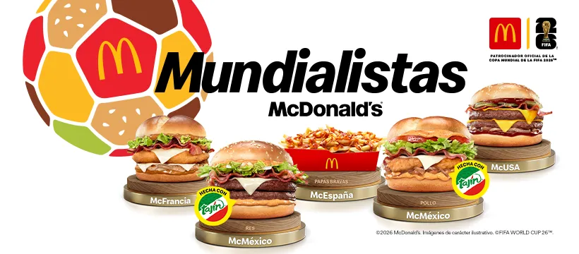 Sabores del Mundial llegan a McDonald’s… pero no por mucho tiempo
