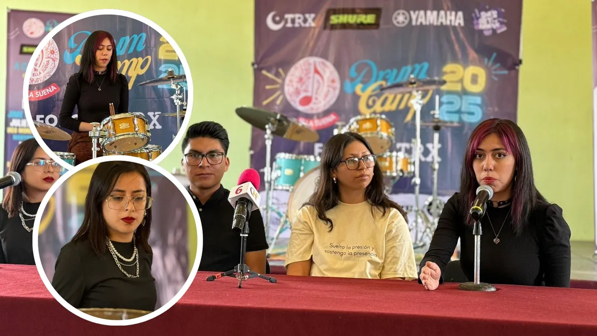 Rueda de prensa del Drum Camp 2025