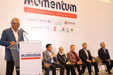 Inauguran Momentum expo industrial; buscan más mesas de negocios