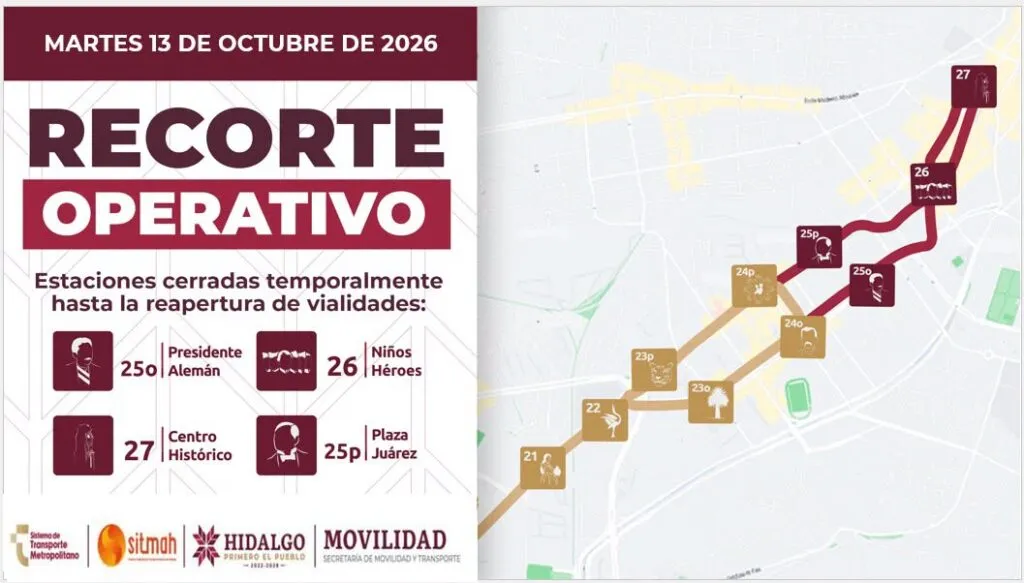 Tuzobús activa fases de recorte operativo en Pachuca por manifestación: sigue las actualizaciones