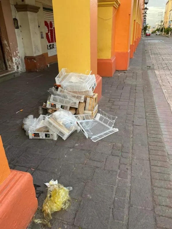 Actopan: pobladores acusan acumulación de basura después de tianguis