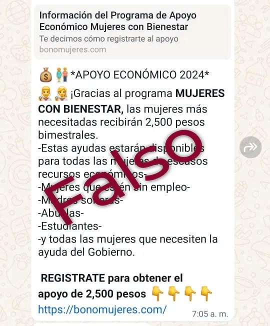 Programas del Bienestar: alertan por fraude dirigido a mujeres; así operan