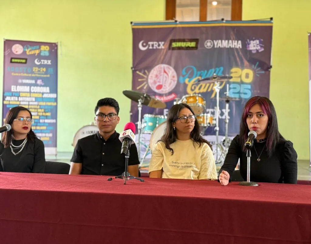 Pachuca será sede del Drum Camp 2025 “Ella Suena”