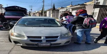Mineral de la Reforma: Denuncian a hombre por aventar automóvil a niños mientras desfilaban