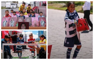 Instalan “Fut Femenino sobre ruedas” en el Reloj de Pachuca para promover la Liga MX Femenil
